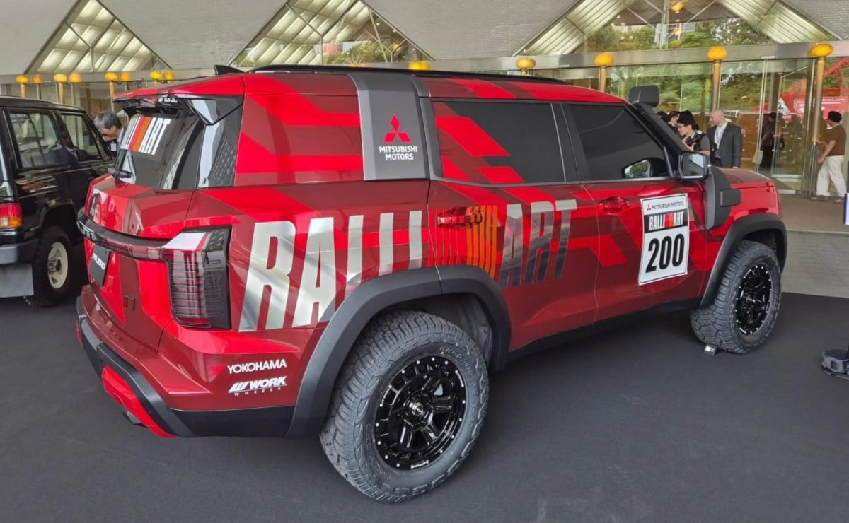 mitsubishi montero ralliart el 4x4 que v