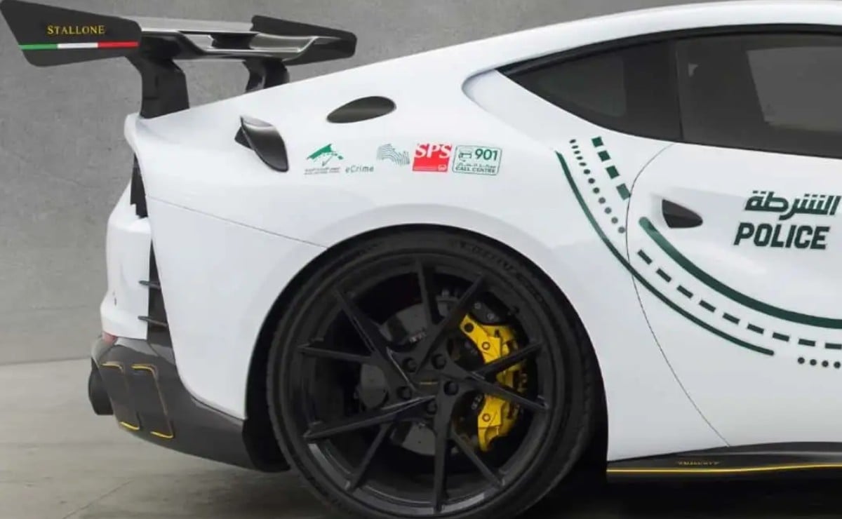 no persigue delincuentes el ferrari 812 1 2