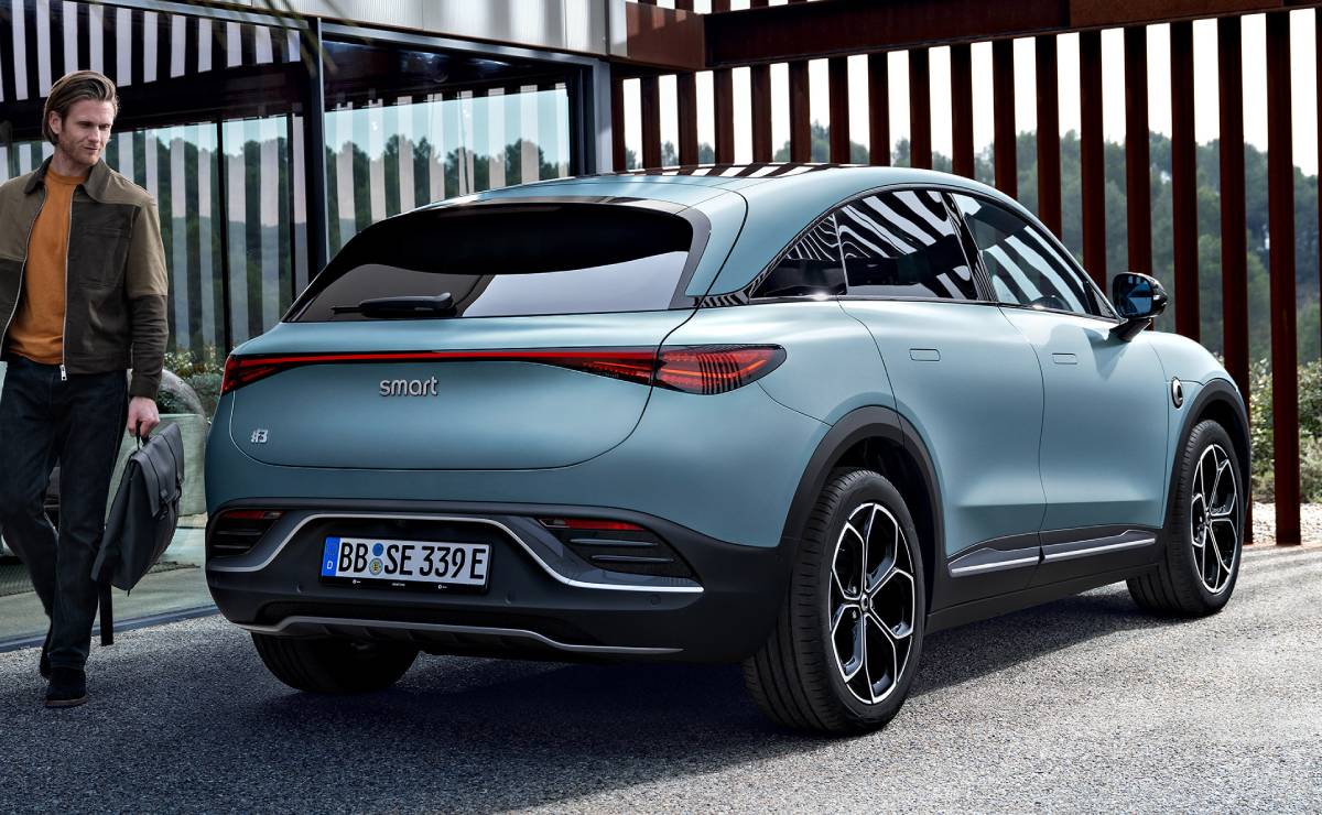 smart volvió a Argentina con dos SUV eléctricos de hasta 428 CV: precios y versiones 6 smart 3 trasera