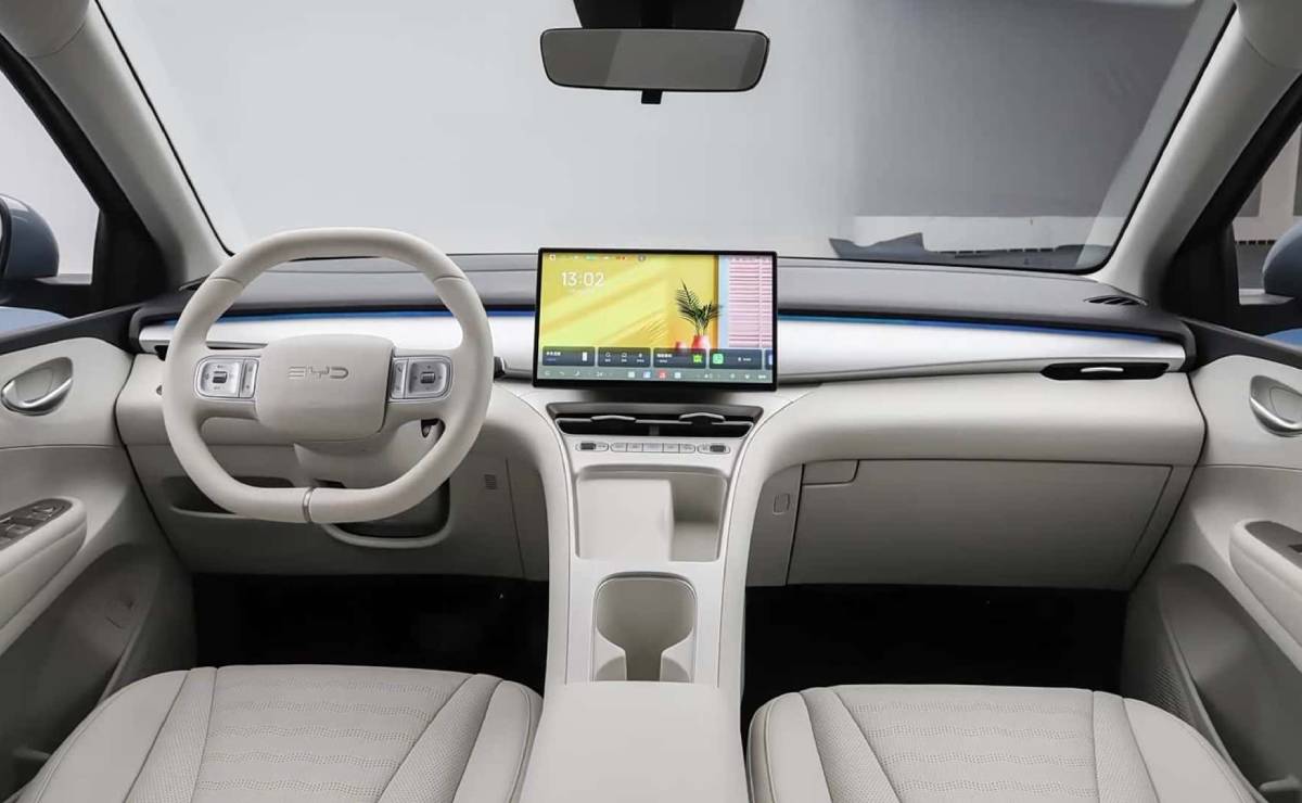 BYD Dolphin Mini 2028 interior