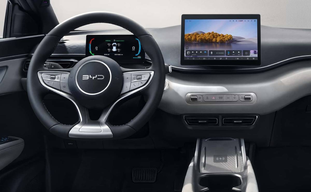 BYD Dolphin Surf interior