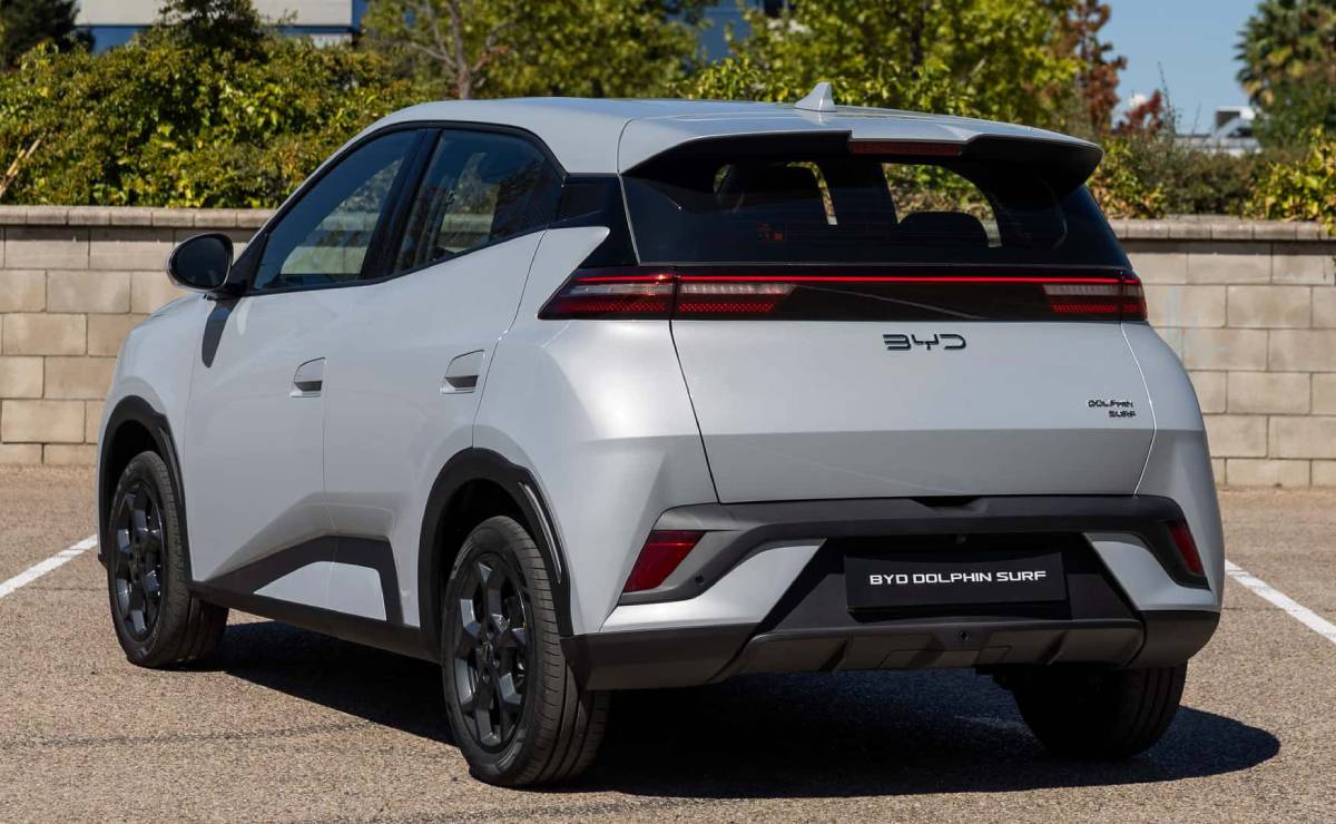 BYD Dolphin Surf trasera