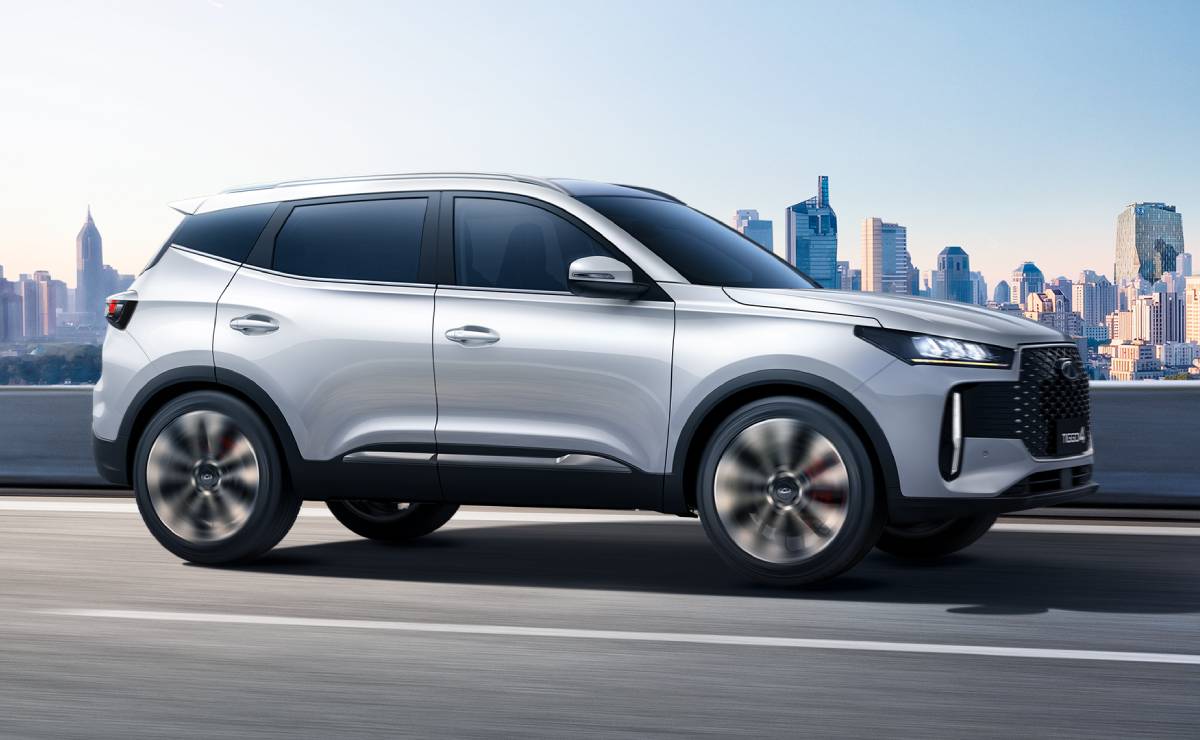 Chery Tiggo 4 Pro Luxury en movimiento