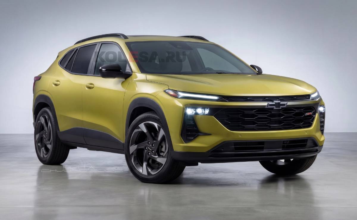 Por encima de Tracker: el SUV de Chevrolet que podría llegar a la región con nuevo diseño y motor turbo 3 Chevrolet Trax 2027 frente