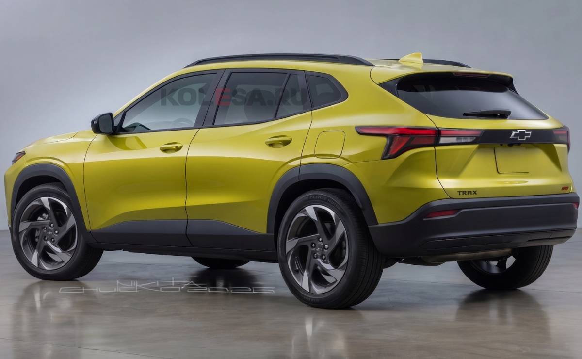 Por encima de Tracker: el SUV de Chevrolet que podría llegar a la región con nuevo diseño y motor turbo 5 Chevrolet Trax 2027 trasera