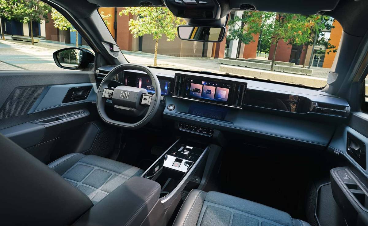 Así es el nuevo Fiat Fastback: más grande, motor turbo y con 608 litros de baúl 7 Fiat Grizzly Fastback interior