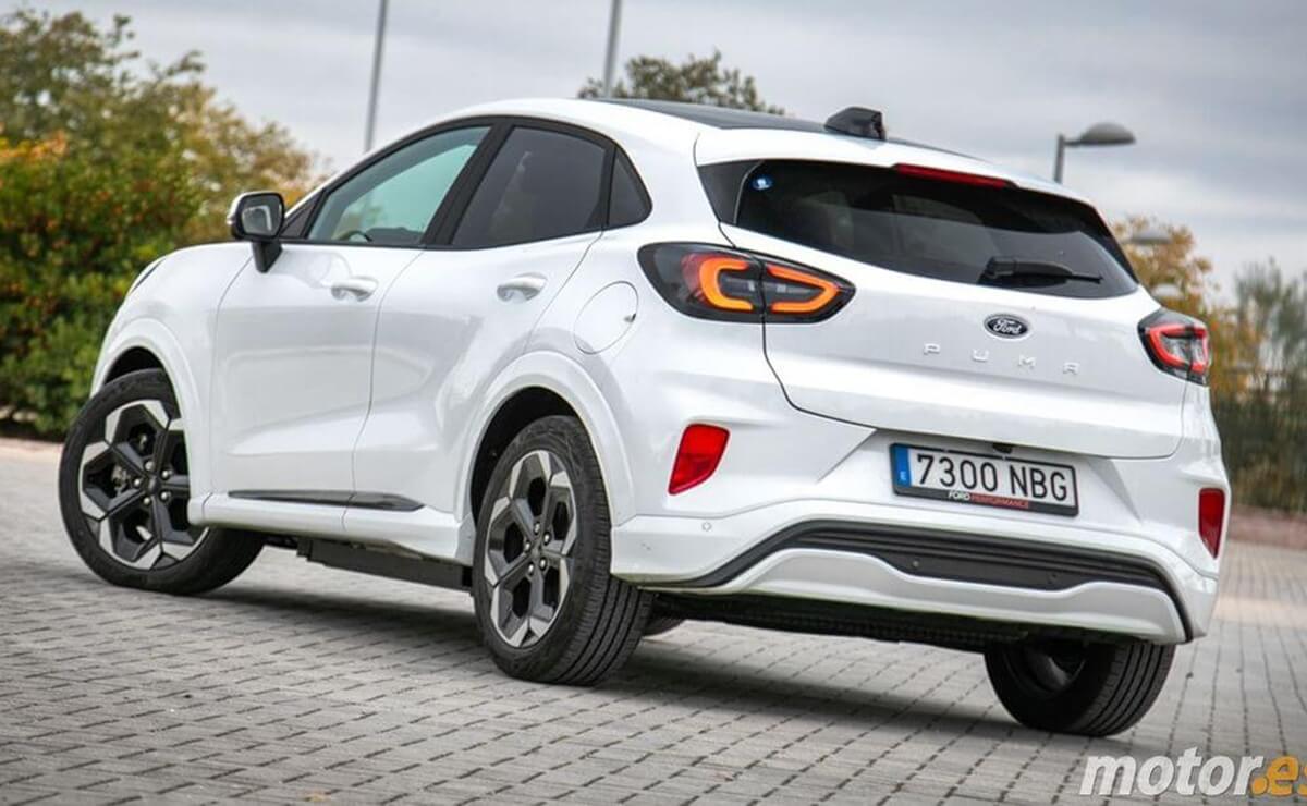 Ford Puma parte trasera