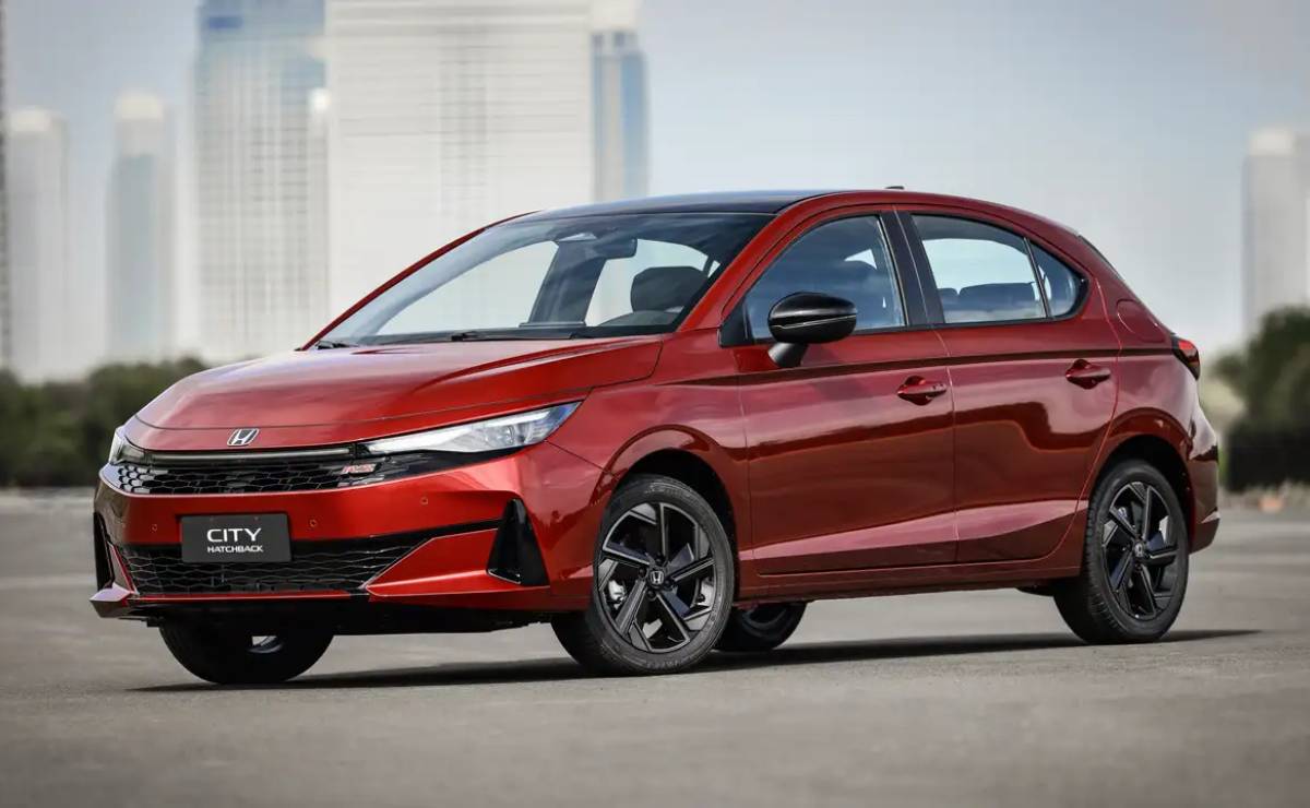 Hatchback Honda City 2027 frente