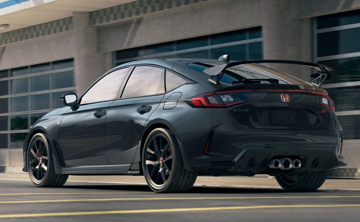 Honda Civic Type R parte trasera