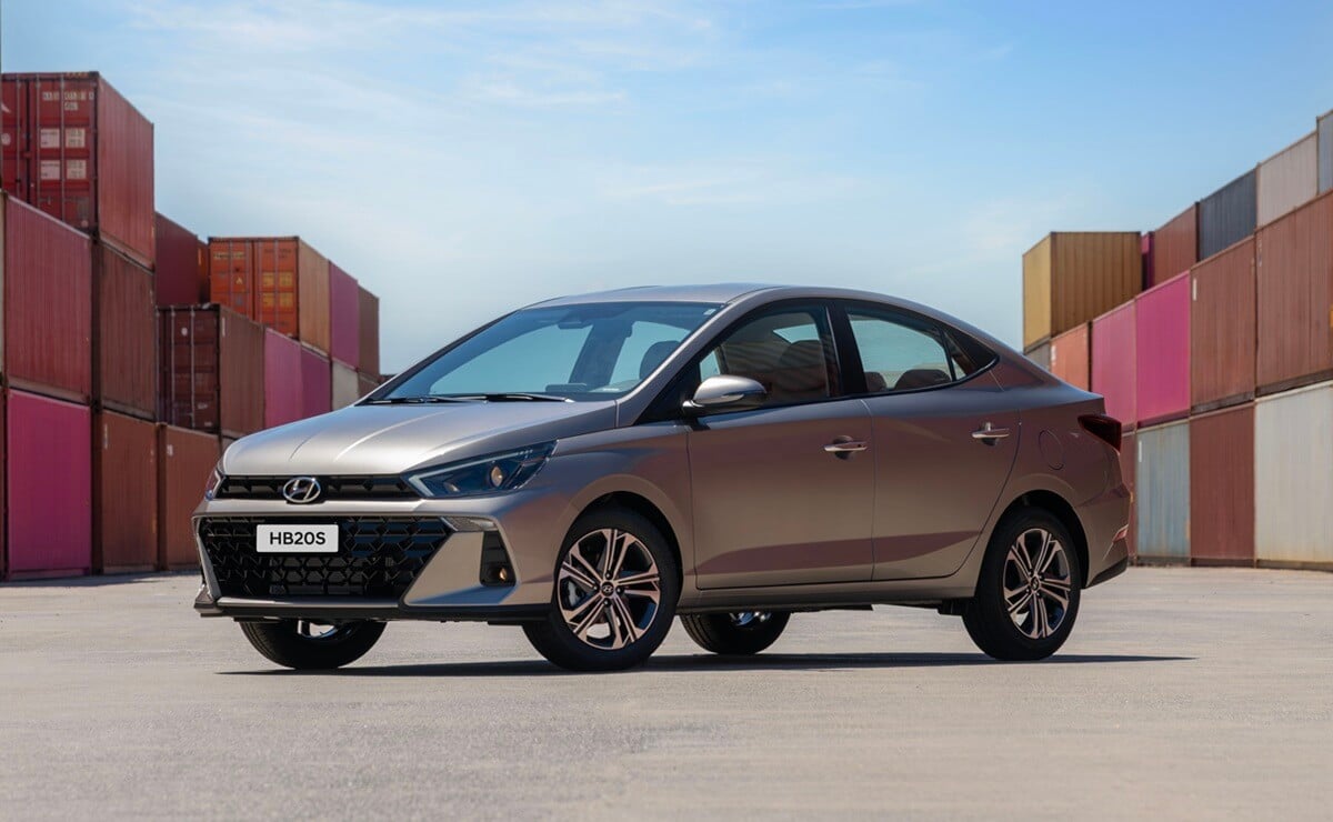 Vista exterior del Hyundai HB20S