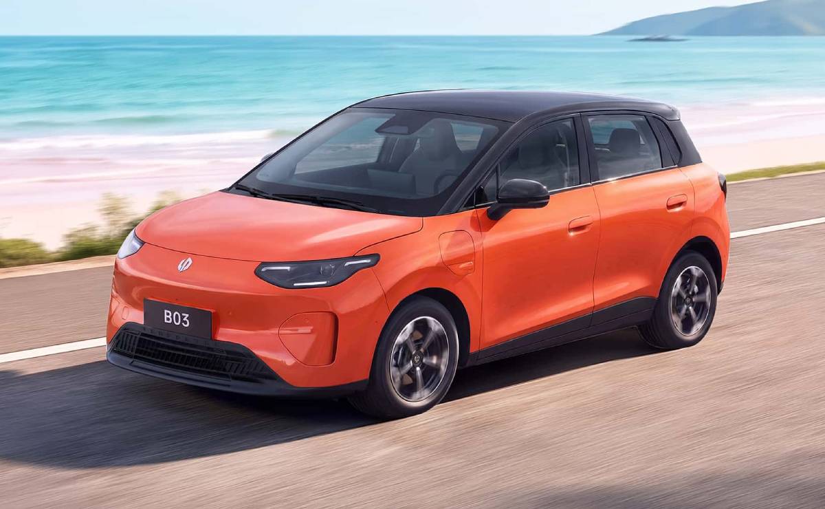 194 HP y 390 km de autonomía: el nuevo hatchback que desafía a Volkswagen 5 Leapmotor B03 accion