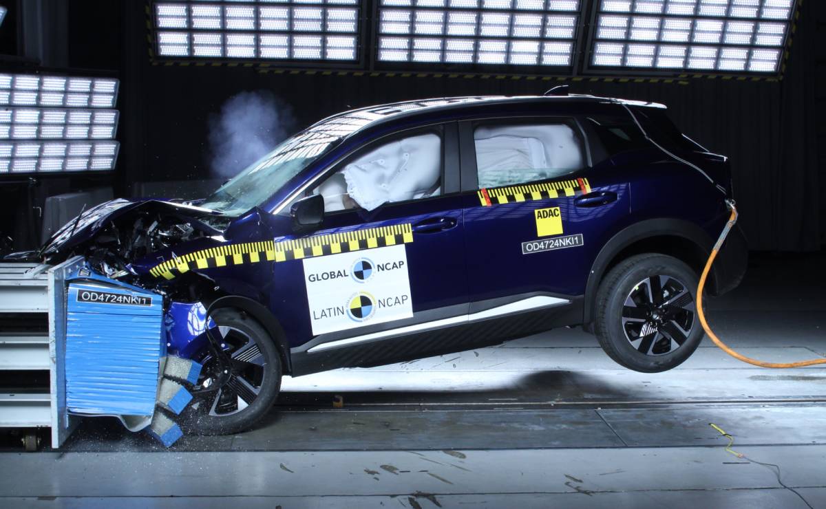 Nissan Kicks pruebas de choque