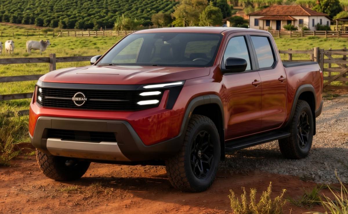 Nissan Frontier 2027 Frente
