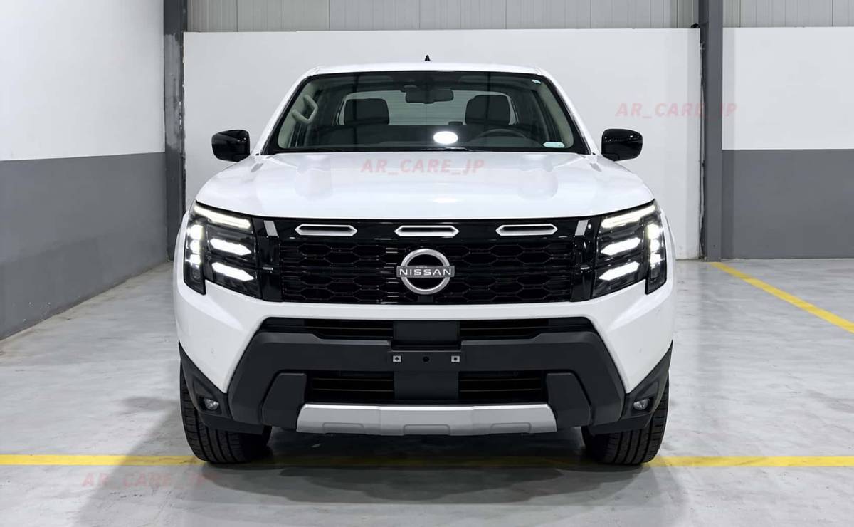 Nissan prepara una nueva Frontier para competir contra Toyota Hilux: diseño renovado y mecánica híbrida enchufable 6 Nueva Nissan Frontier asia trompa