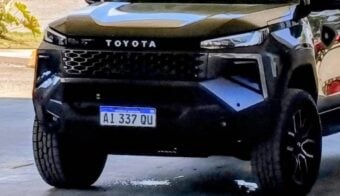 Nueva Toyota Hilux 2027 trompa