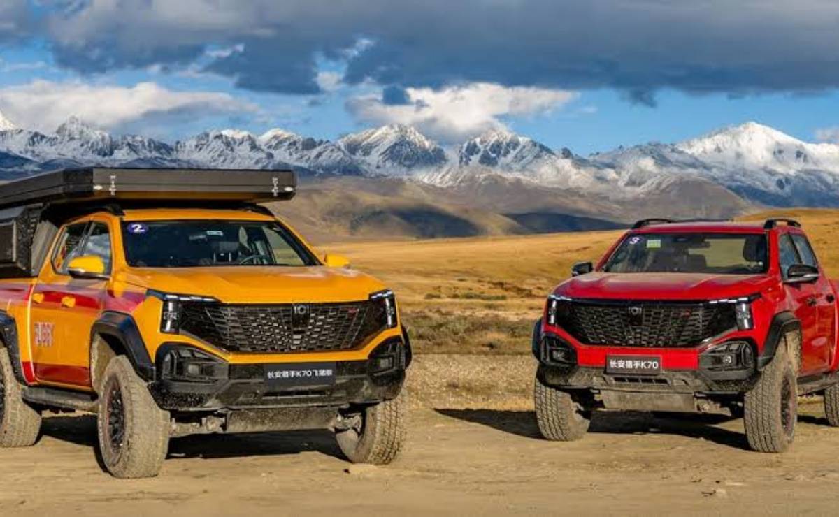 Pick up Changan Hunter K70 trompa