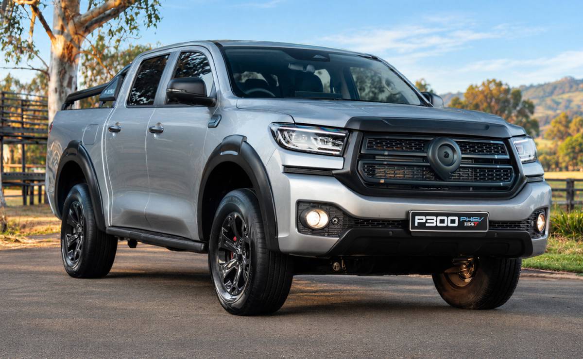 Pick up GWM P300 PHEV frente 1