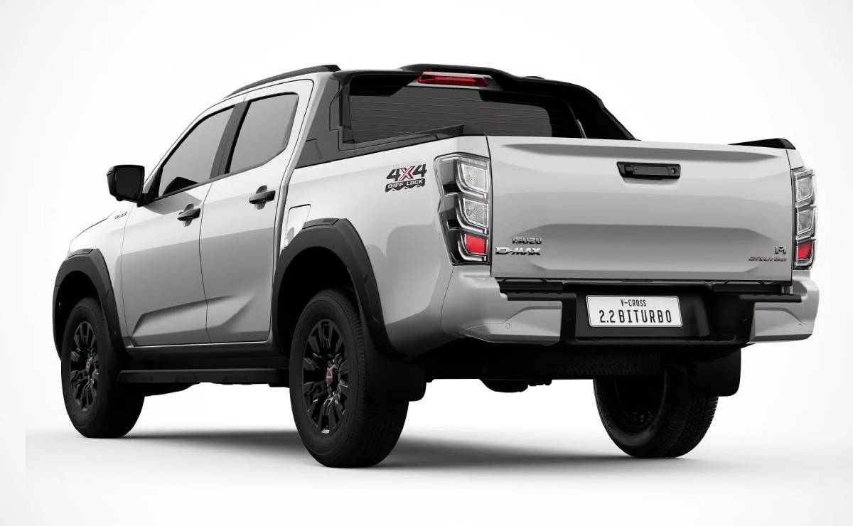 Pick up Isuzu D Max 2027 trasera