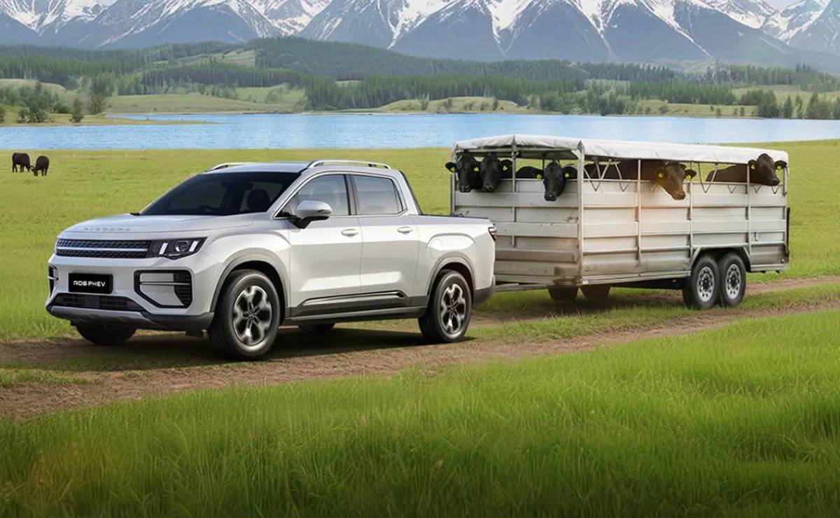 Pick up Riddara R6 PHEV capacidad de carga