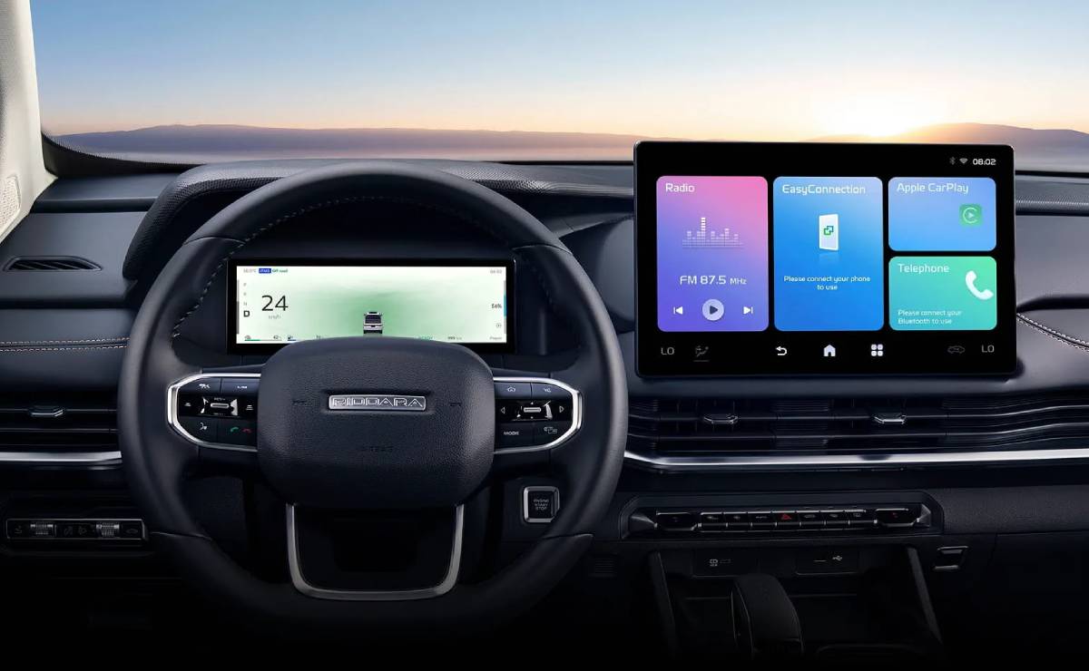 Pick up Riddara R6 PHEV interior