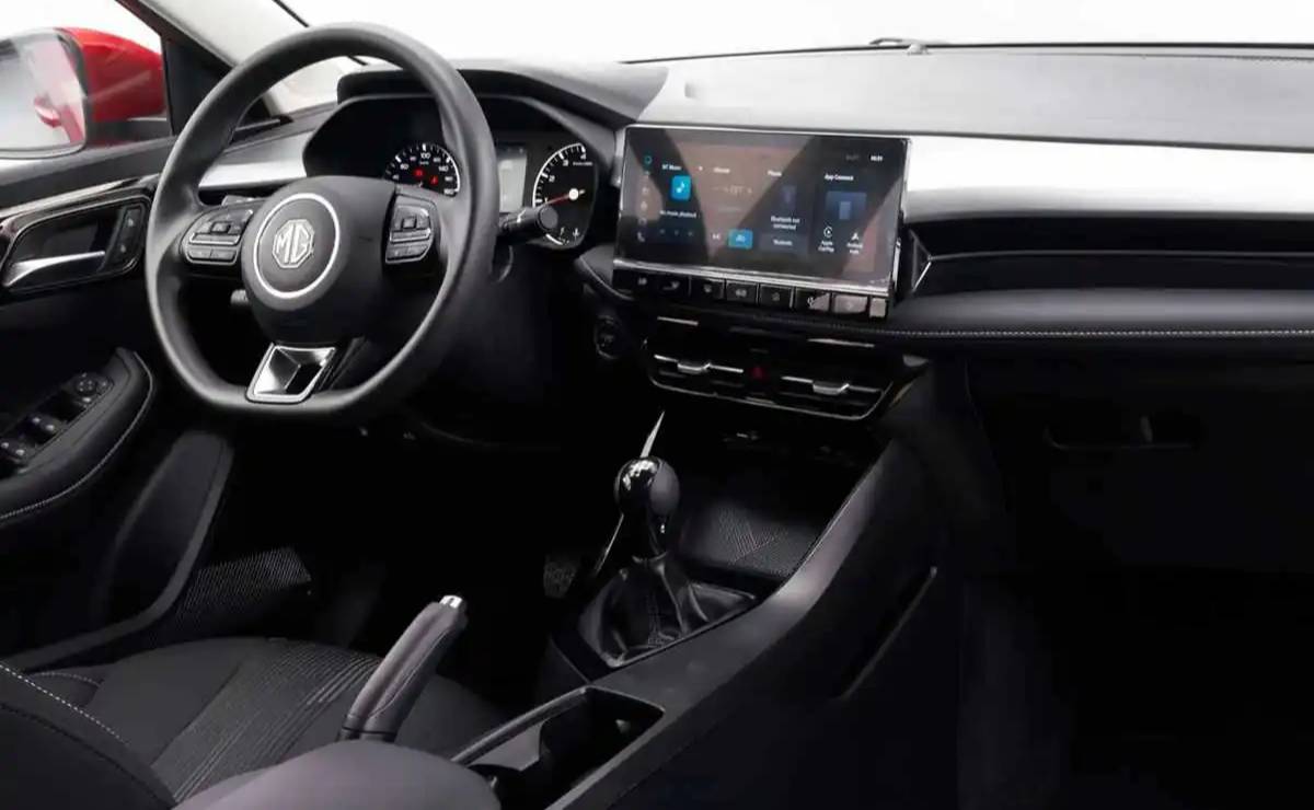 Sedan MG 5 Plus interior
