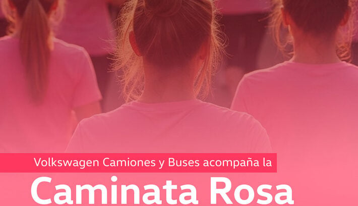Volkswagen Camiones y Buses Caminata Rosa