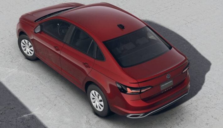 Volkswagen Virtus Trendline manual techo