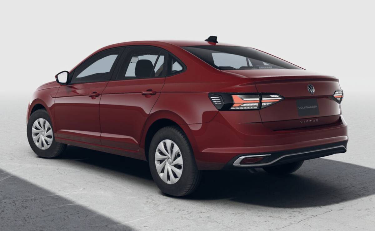 Volkswagen Virtus Trendline manual trasera