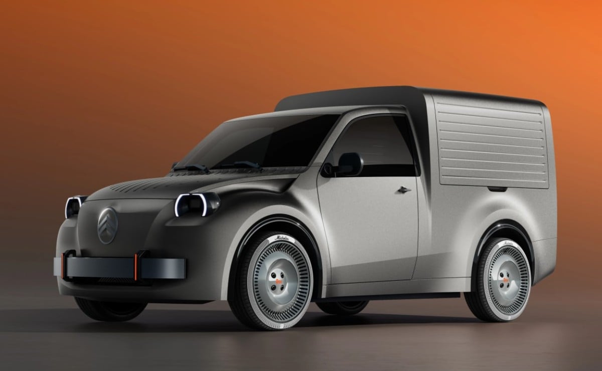 Citroën revivió la 2CV Fourgonnette eléctrica: la furgoneta que se fabricó 1.246.335 veces