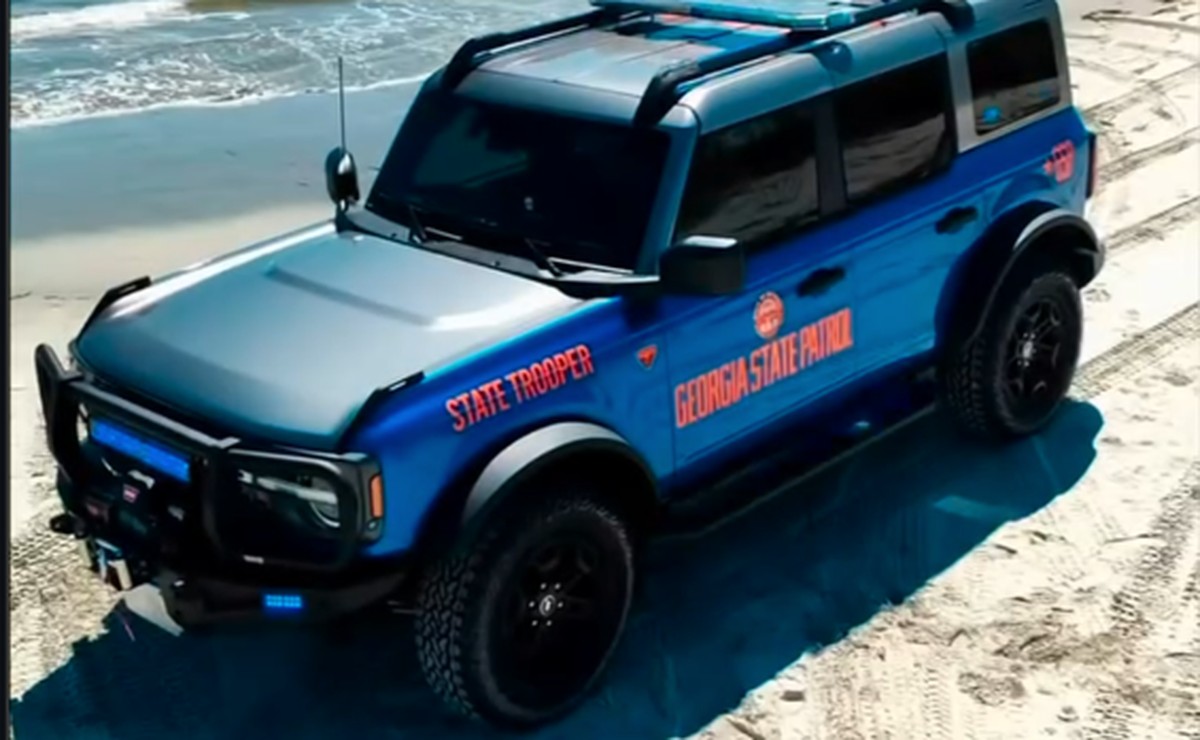 Dos Ford Bronco Badlands para la única patrulla que controla 10 millas de playa sin asfalt