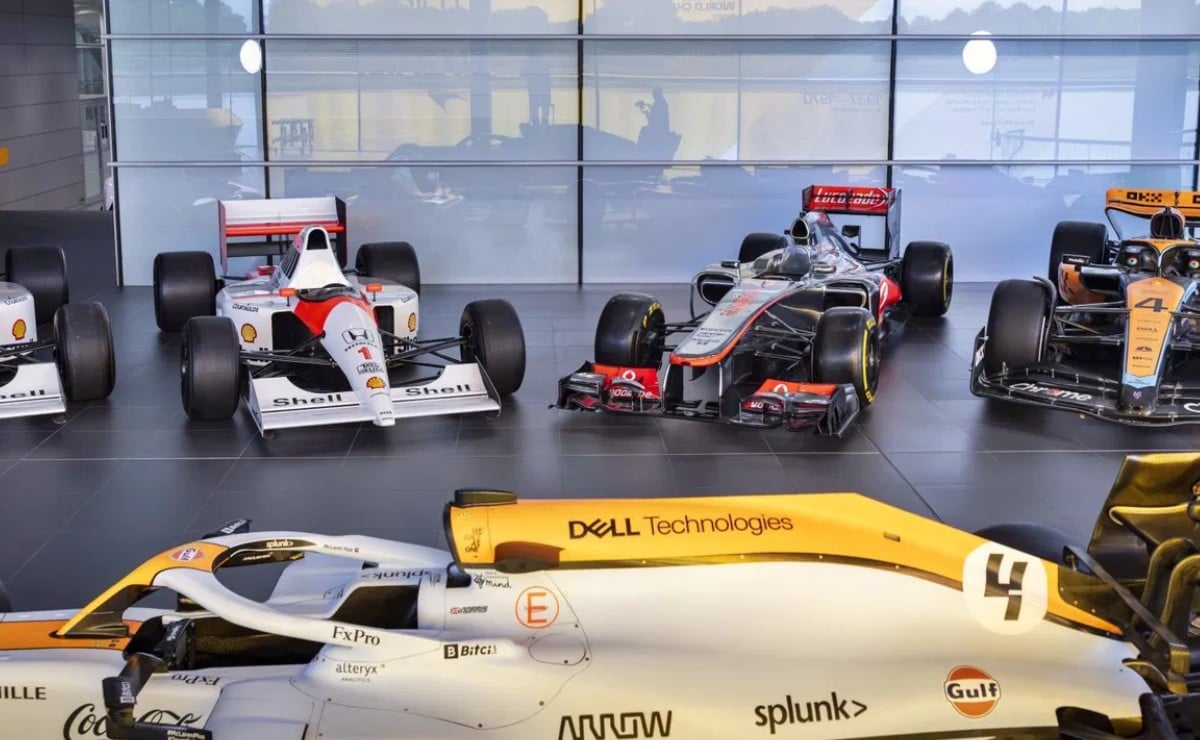 el mclaren de senna campe n 1991 a la ve 1