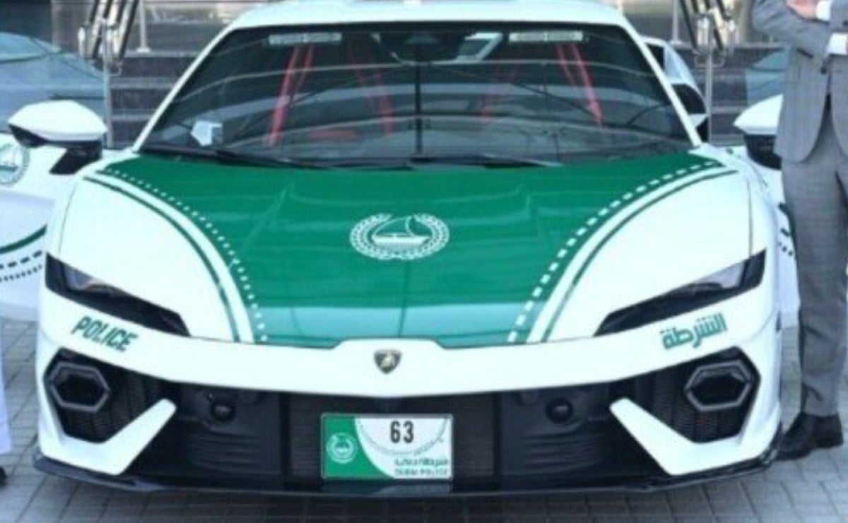 La Policía de Dubái suma un Lamborghini de 920 HP que no persigue delincuentes: es solo ma