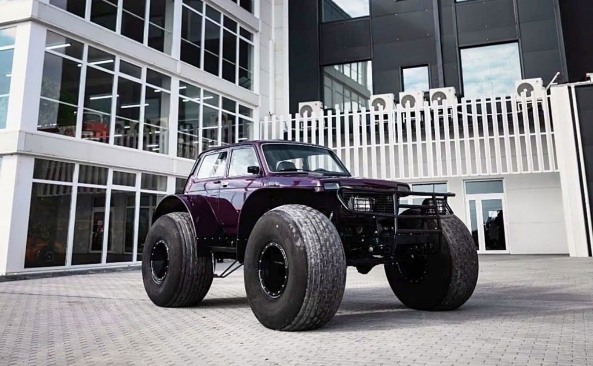 lada niva con ruedas de 1 3 metros 80 cv
