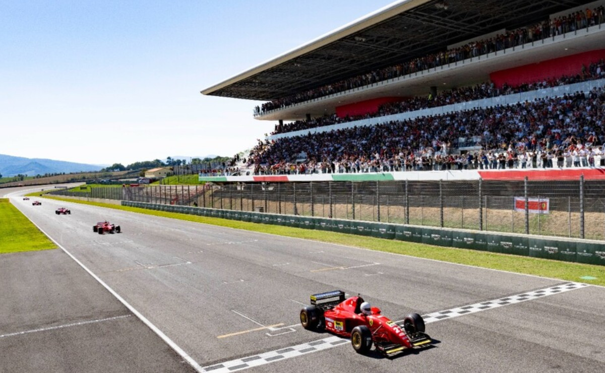 los v10 y v8 de schumacher volvieron a r 1