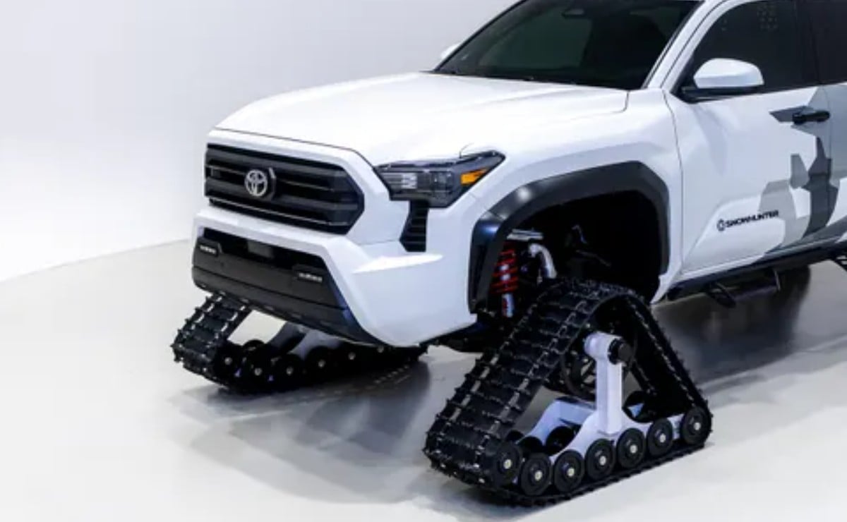 Toyota Snowhunter: cinco 4x4 con orugas de nieve que no pueden circular por la calle