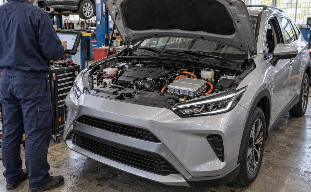 ¿Se puede llevar un auto híbrido al taller de barrio_ Qué cambia en el mantenimiento